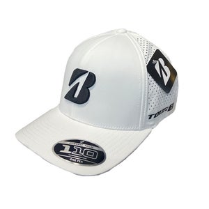 NEW 2024 Bridgestone Golf Tour Laser White Adjustable Golf Hat/Cap