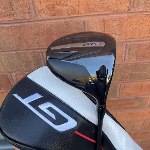 Titleist GT2 Driver 9.0* Mitsubishi Tensei 1K Black 65 Stiff Golf Club MINT