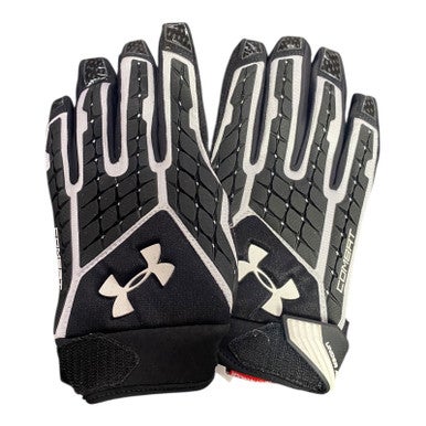 Used Under Armour COMBAT FB Gloves Black XL 11375-S000369479