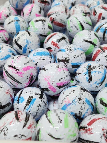 50 TaylorMade SpeedSoft Ink Near Mint AAAA Used Golf Balls...Asst Color