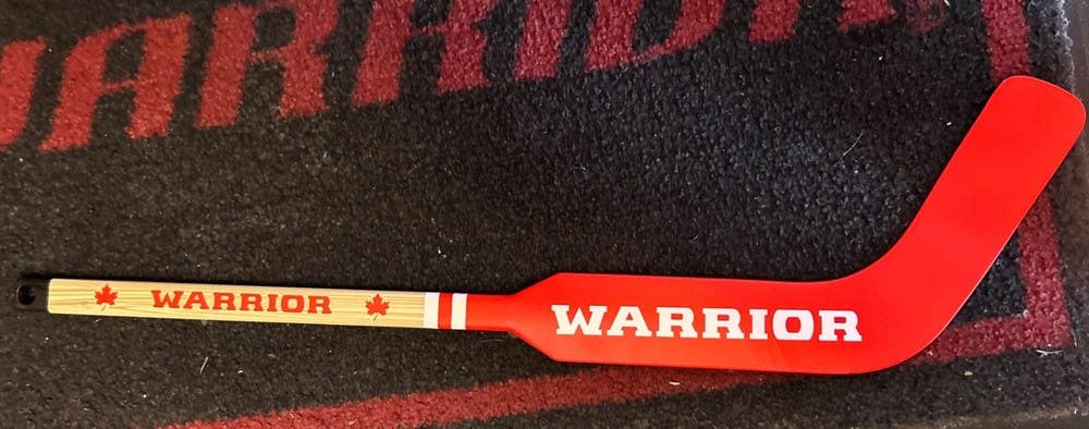 New Limited Edition Warrior Team Canada Composite Hockey Mini Goalie Stick