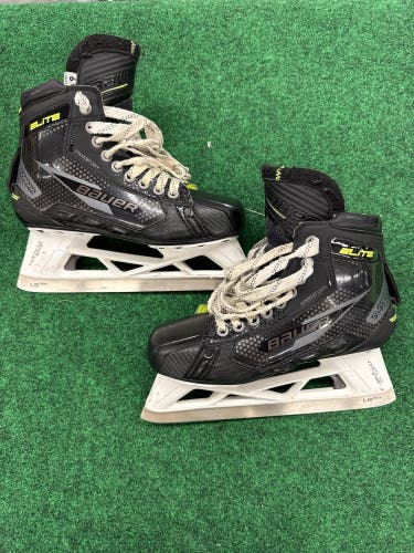 Intermediate Bauer Elite Hockey Goalie Skates (Fit 2) Size 6 (Used)