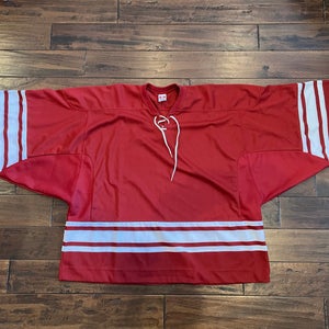 (Used) Red Sr. Goalie Cut Jersey