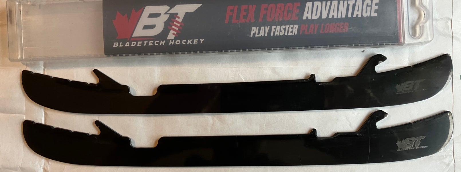 BladeTech DLC Skate Blades 263mm for Bauer Tuuk Lightspeed Edge Holder - Like New!