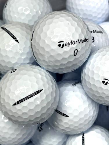 36 Near Mint AAAA White TaylorMade Speedsoft Used Golf Balls