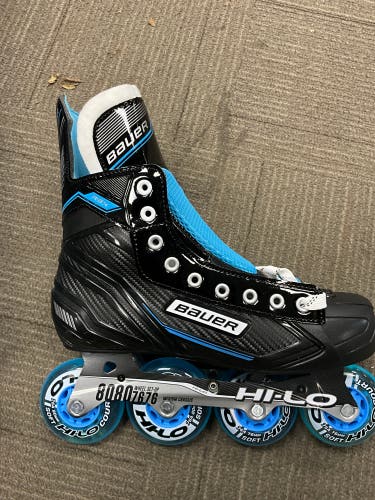 New Bauer Regular Width Size 9 RSX Inline Skates