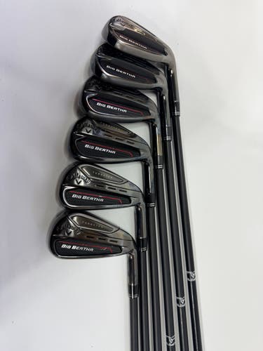 Callaway Big Bertha 2023 BB23 6-AW Iron Set Aldila NV Black 85-S Stiff
