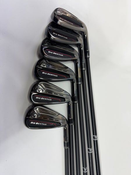 Callaway Big Bertha 2023 BB23 6-AW Iron Set Aldila NV Black 85-S Stiff