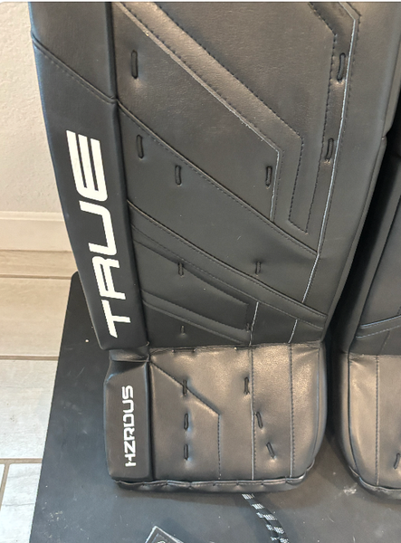 True Hzrdus 9x4 33+2 Goalie Leg Pads (New)