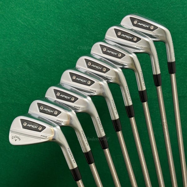 Callaway Apex Pro Forged '24 4-AW Iron Set AeroTech SteelFiber i70cw Regular