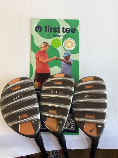 IRT-5 Hybrids Set 24*-28*-32* With Stiff Graphite Shafts