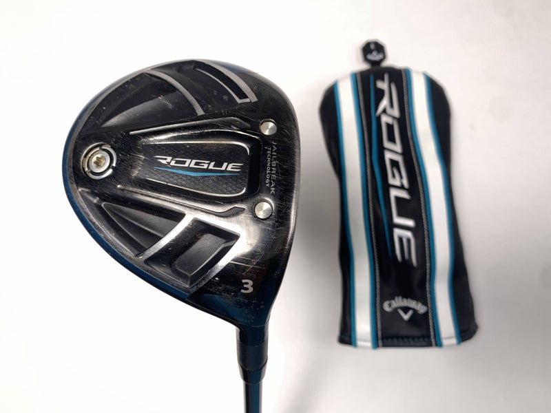Callaway Rogue 3 Fairway Wood 15* Aldila Synergy 60g Stiff Graphite Mens RH HC