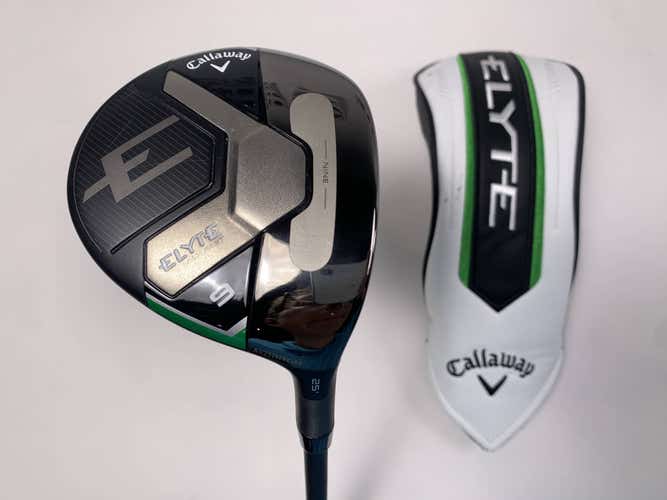 Callaway Elyte 9 Fairway Wood 25* Mitsubishi Chemical Vanquish 4 R2 Senior RH HC