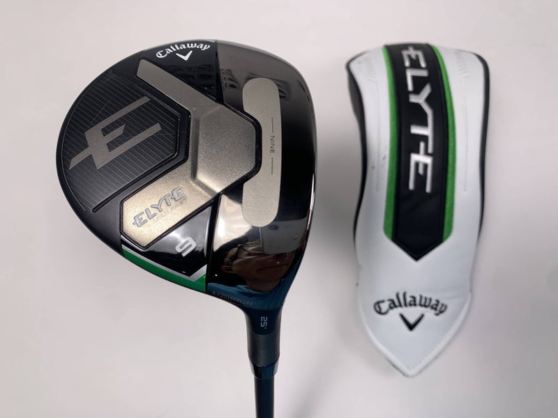 Callaway Elyte 9 Fairway Wood 25* Mitsubishi Chemical Vanquish 4 R2 Senior RH HC