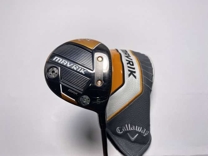 Callaway Mavrik Max 5 Fairway Wood 18* UST Mamiya Helium 5F3 Regular RH HC