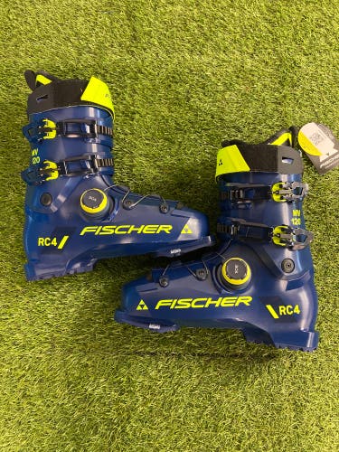 Mondo 30.5 Men's Fischer RC4 120 MV Boa VAC GW Ski Boots Stiff Flex (New)