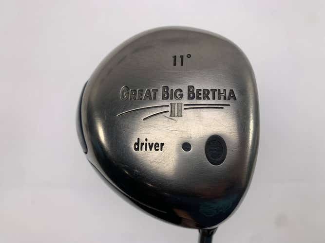 Callaway Great Big Bertha II Driver 11* GBB System 60 Regular Graphite Mens RH