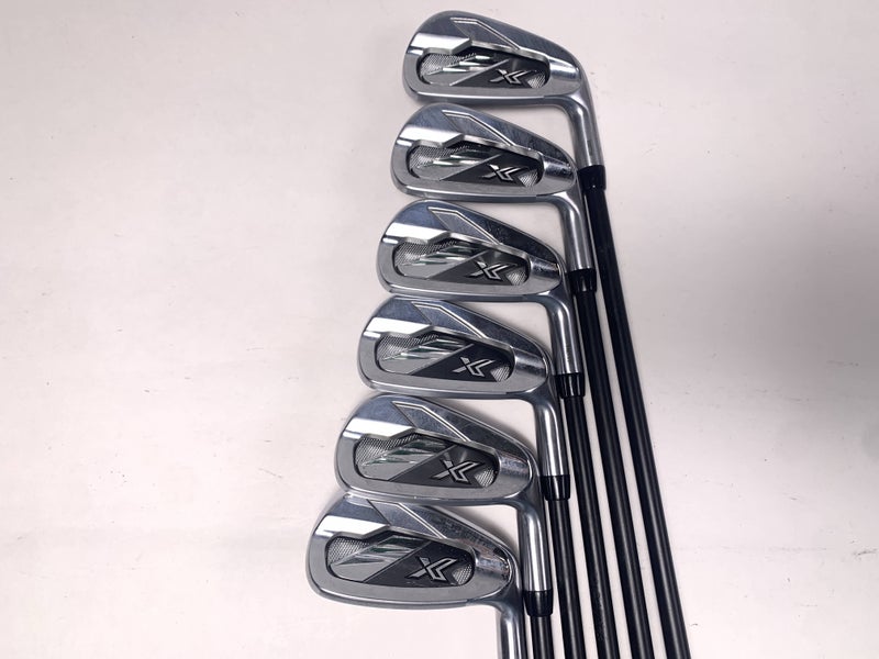 XXIO X 2022 Iron Set 5-PW Miyazaki AX-II Flex 4334 Stiff Graphite Mens RH