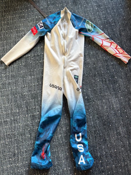 Unisex Medium Spyder U.S. Ski Team Ski Suit (Used) FIS Legal