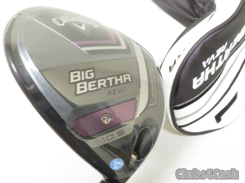 Callaway Womens Big Bertha Reva Driver 10.5 RCH 50 W LADIES +Cover .. NEW