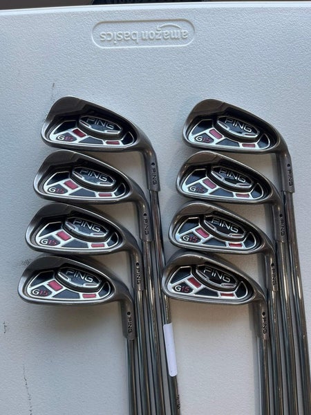 Ping G15 Iron Set 3-PW Black Dot AWT Stiff Flex Standard NICE