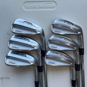 Titleist 2021 T100S Iron Set 5-PW AMT Black Stiff Flex Standard NICE