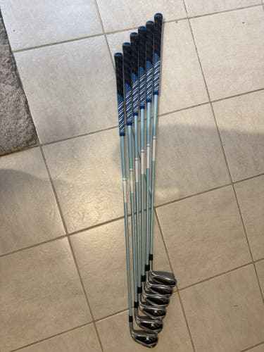 Women's Titleist T300 Right Handed Iron Set Ladies Flex Graphite Shaft (Used)