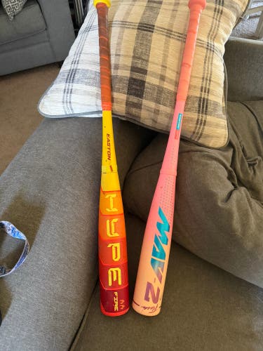 2025 Easton Hype Fire Composite USABat Certified Bat (-10) 19 oz 29" (Used)