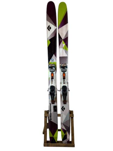 165cm Black Diamond Amperage Skis W/ Marker Duke Bindings