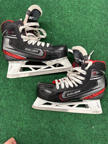 Senior Bauer Vapor X2.7 Hockey Goalie Skates (Regular) Size 9 (Used)
