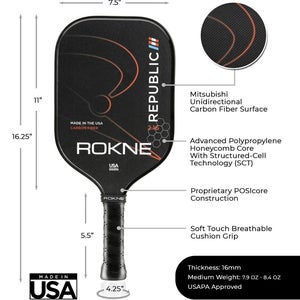ROKNE Republic 2.16  Pickleball Paddle