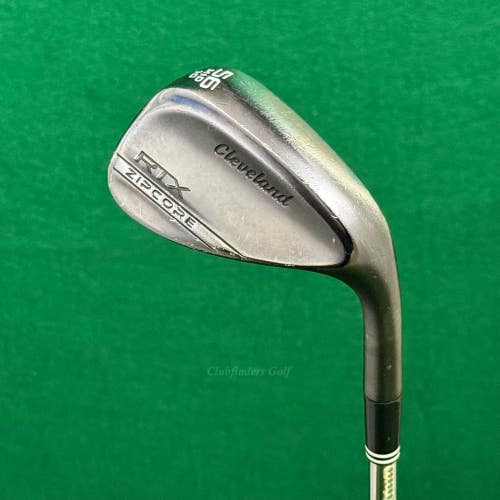 Cleveland RTX Zipcore Black Satin 56-10MID 56 SW Wedge Flex DG Spinner TI Steel