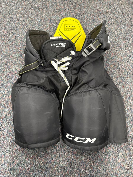 Black CCM Vector Plus Hockey Pants (Used) | Junior Medium