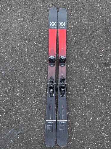 Men's Volkl M5 Mantra 177 cm All Mountain Skis With Bindings Max Din 11 (Used)