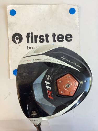 TaylorMade R11s Lefthanded LH Driver 10.5* With RIP Phenom Regular Graphite Shaf