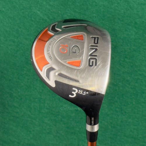 Ping G10 Fairway 15.5 3 Wood Factory TFC 129F Graphite Stiff