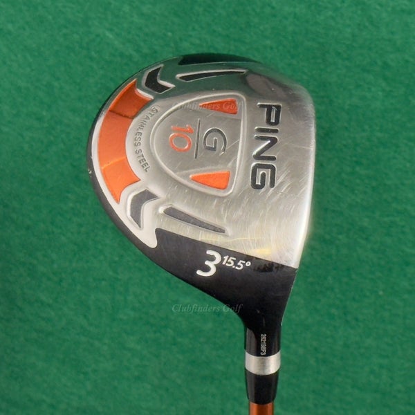 Ping G10 Fairway 15.5 3 Wood Factory TFC 129F Graphite Stiff