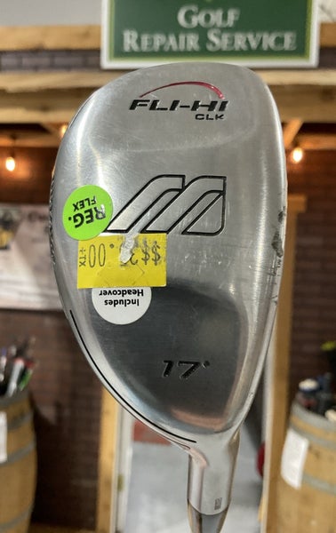 Mizuno FLI-HI CLK 17 #2 Hybrid 40" Regular Flex Steel Shaft RH USED