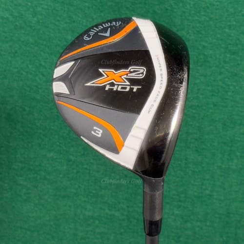 Callaway X2 Hot Fairway 3 Wood Aldila Tour Blue ATX55-A Graphite Seniors