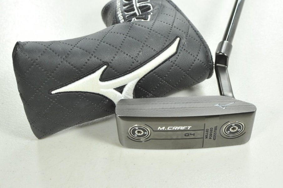 Mizuno M.Craft OMOI Type 4 Black Ion 33" Putter RH Steel with Head Cover #206172