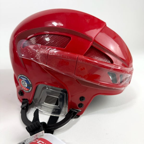 Bran New Red CCM Fitlite Helmet - Medium