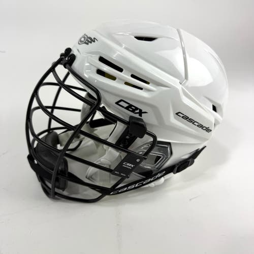 Brand New White Cascade CBX Helmet - Senior Medium - Sku#E285