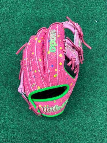 Pink Wilson A2000 1786 "Party Animals" RH Infield Baseball Glove 11.5" (New)
