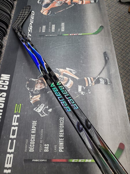 2 PACK | P90TM | 82 Flex NEW! Senior Bauer Vapor FlyLite Right Handed Hockey Stick P90TM Pro Stock