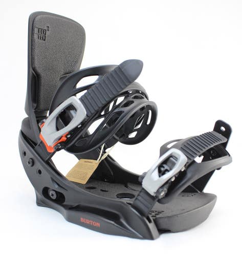 Burton Lexa EST Snowboard Bindings Large (Women's US 8+) Black Channel Mount New