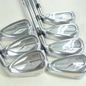 Mizuno MX Speed Metal 5-PW,GW Iron Set Stiff Flex Right KBS MAX 80 Steel #206201