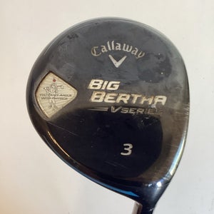 Callaway Big Bertha V Series Fairway 3 Wood   A Flex Senior Graphite Shaft 41.5