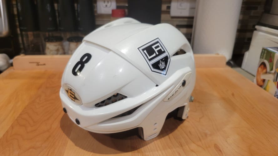 DREW DOUGHTY FULL-SIZE LOS ANGELES KINGS EASTON DISPLAY HELMET #8