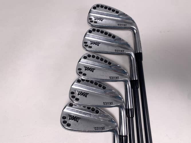 PXG 0311 XF Chrome Iron Set 6-PW Project X LZ 5.0 90g Senior Graphite Mens RH