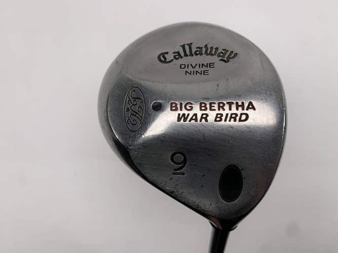 Callaway Big Bertha Warbird 9 Fairway Wood Divine Nine RCH 90 Reg Graphite RH
